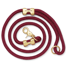 Load image into Gallery viewer, The Foggy Dog Marine Rope Leash - Wine
