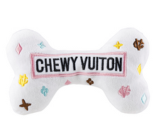 Load image into Gallery viewer, White Chewy Vuiton Bone Toy