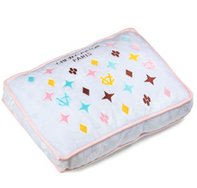 Load image into Gallery viewer, White Chewy Vuiton Bed