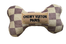 Load image into Gallery viewer, Checker Chewy Vuiton Bone Toy