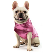 Load image into Gallery viewer, Metallic Puffer Harness Vest - Pink