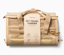 Load image into Gallery viewer, Wild One Travel Tsa Compliant Pet Dog Carrier - Tan