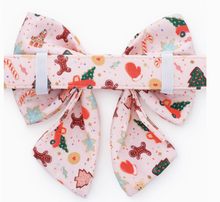 Load image into Gallery viewer, Holiday Cookies Lady Dog Bow