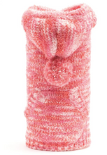 Load image into Gallery viewer, Pink Space Dye Hooded Sweater