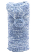 Load image into Gallery viewer, Blue Space Dye Hooded Sweater