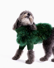 Load image into Gallery viewer, Christian Cowan Green Holiday Glitz Jumper