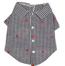 Load image into Gallery viewer, Gingham Hearts Shirt