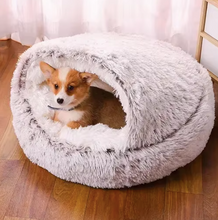 Load image into Gallery viewer, Cozy Cave Pet Bed -Multiple Colors