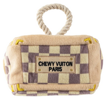 Load image into Gallery viewer, Checkered Chewy Vuiton Trunk Activity House
