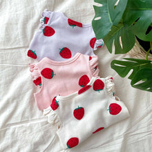 Load image into Gallery viewer, Strawberry Ruffle Dress - Lavender
