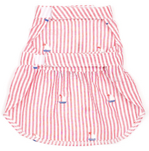 Load image into Gallery viewer, Red Stripe Sailboat Dress