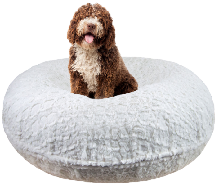 Bagel Bed - Serenity White