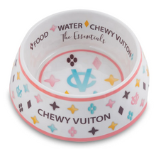 Load image into Gallery viewer, White Chewy V Bowls - Set of 2