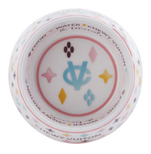 Load image into Gallery viewer, White Chewy V Bowls - Set of 2