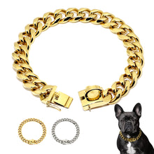 Load image into Gallery viewer, 19mm Stainless Steel Metal Dog Chain
