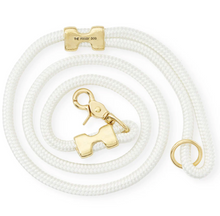 Load image into Gallery viewer, The Foggy Dog Marine Rope Leash - Ivory
