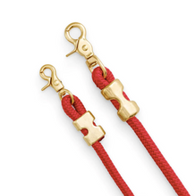 Load image into Gallery viewer, The Foggy Dog Marine Rope Leash - Ruby
