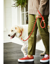 Load image into Gallery viewer, The Foggy Dog Marine Rope Leash - Ruby
