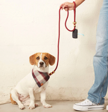 Load image into Gallery viewer, The Foggy Dog Marine Rope Leash - Wine
