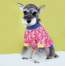 Load image into Gallery viewer, Dogior Pink Multi Color Knit Sweater
