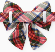 Load image into Gallery viewer, Regent Plaid Flannel Lady Bow Collar
