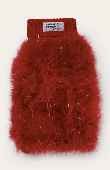 Christian Cowan Red Holiday Glitz Jumper