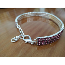 Load image into Gallery viewer, Heart-Shaped Rhinestone Pet Collar
