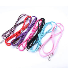 Load image into Gallery viewer, Vegan Leather Leashes - Mulitple Colors
