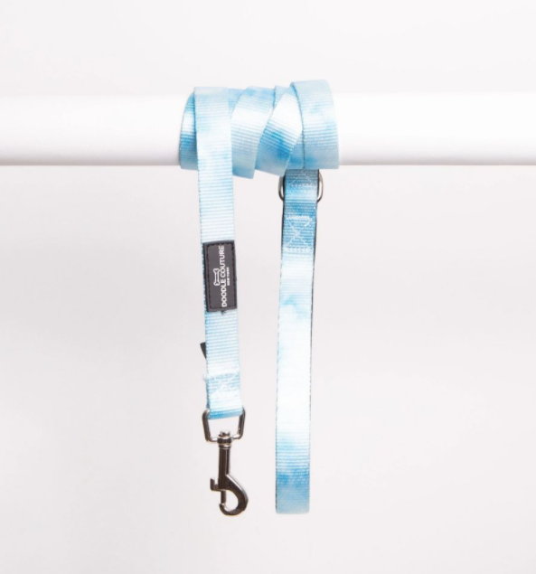 The Runway Collection Dog Leash - Montauk Blue