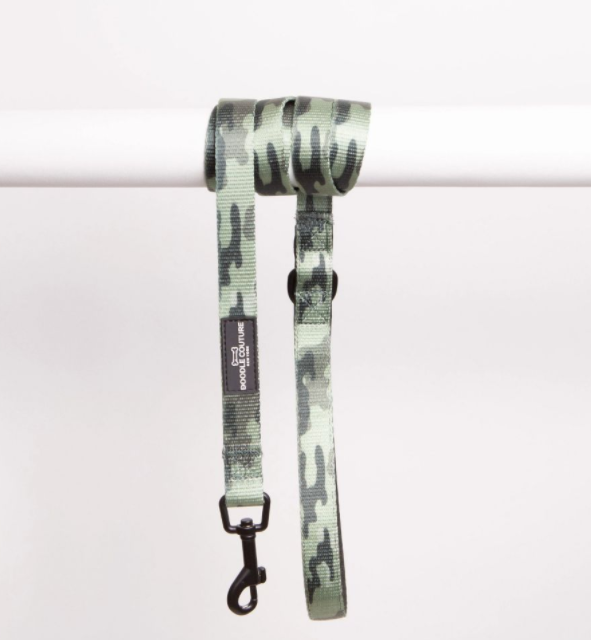 The Runway Collection Dog Leash- West Point Camo