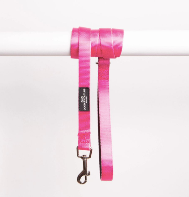 The Runway Collection Dog Leash- Pink