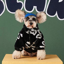 Load image into Gallery viewer, Pawlenciaga Faux Fur Zip Coat - White or Black
