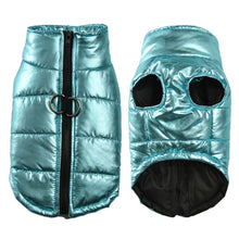 Load image into Gallery viewer, Metallic Puffer Harness Vest - Gold, Silver, Red, Pink, Blue

