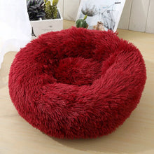Load image into Gallery viewer, Solid Plush Donut Bed - Multiple Colors
