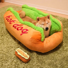 Load image into Gallery viewer, Plush Hot Dog Bed
